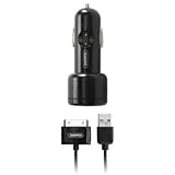 New Griffin Technology Powerjolt Iphone Ipod Black Built-In Self-Resetting Smartfuse 1amp Circuit