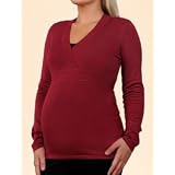 A Pea in the Pod: Long Sleeve Rib Knit Maternity Sweater by A Pea in the Pod