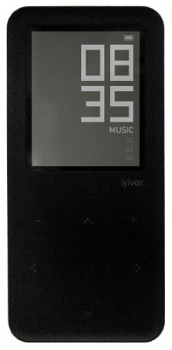 iriver 高性能デザイナーズオーディオプレーヤー E30 MATTE 4GB ブラック 52時間再生 FM予約録音 再生速度調整可能 E30-4GB-BLK