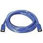 Link Depot Rounded eSATA to eSATA Cable (Blue, 6 Feet)