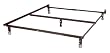 Queen Metal Bed Frame with Rug Rollers By Knickerbockers Bed Frames