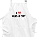 I Love Kansas City BBQ Apron