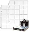 BCW Pro 20-Pocket Page (100 Ct. Box) - Coin Storage - Collecting Supplies