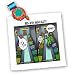Londons Times Funny Society Cartoons - Bed-Win Mentality - Quilt Squares