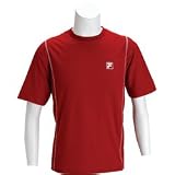 Fila Colezione Crew w/Mesh (COLOR: Red/White, SIZE:Extra Large)