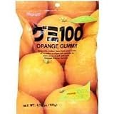 Kasugai Orange Gummy Candy 27 Pieces - 4.76 Oz