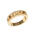 Jewelry : 14k Yellow Gold Diamond Anniversary Wedding Ring / Band Size 7 (HI, SI-I, 0.48 carat0