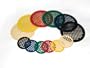 Cando 7" Low Powder Yellow Hand Exercise Web (X-Light)