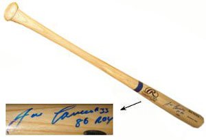 Jose Canseco Signed Athletics Baseball Bat - 86 ROY