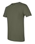 Soft Style Tee Shirt, Color: Military Green, Size: X-Large