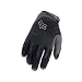 image and picture of Fox Racing Sidewinder Full Finger MTB & BMX Cycling Gloves - Black - 24058-001