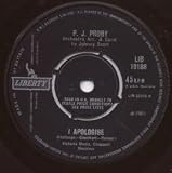 I APOLOGISE 7" (45) UK LIBERTY 1965