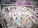 SET of 100 DIFFERENT WORLD BANKNOTES,UNCIRCULATED,MINT LOT!