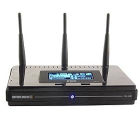 D-Link DGL-4500/RE 300Mbps 802.11n Wireless LAN/Firewall 4-Port Gigabit Gaming Router w/USB Share Port Technology & LCD