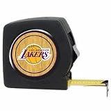 NBA Los Angeles Lakers 25' Black Tape Measure