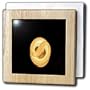 light bulb in the dark - 6 Inch Tile Napkin Holder