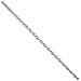 Dormer A977 Cobalt Steel Extra Long Length Drill Bit, Parabolic Flute, PFX Style, Uncoated (Bright) Finish, Round Shank, 130 Degree Point Angle