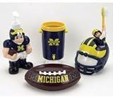NCAA Michigan Wolverines Soap Dispenser 7 1/4