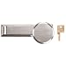 Master Lock 735DPF Straight Bar Hasp with No. 970 Hidden Shackle Lock, 7-1/4-Inch