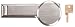 Master Lock 735DPF Straight Bar Hasp with No. 970 Hidden Shackle Lock, 7-1/4-Inch
