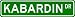 KABARDIN Street Sign ~ Custom Street Sign - Aluminum