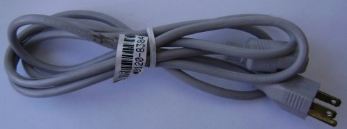 Best Price 6 foot LIGHT GRAY Computer or tv HIGH GRADE AC Power Cord - *8120-8384* - UL/CSA, 18AWG, 6' , this powers items that take this style of cord. hubs switch switches pc power supply printer laser - 3 Prong 6Ft Ac Power Cord Cable Plug for Samsung Toshiba LG Sharp Sony Sceptre RCA Panasonic Philips Mitsubishi Magnavox TV LCD Plasma DLP, Acer Asus HP Samsung ViewSonic Dell Compaq Hanns-G LG Planar Monitor , Screen grey color