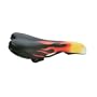 Redline Padded Flame Saddle Flames