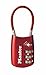 Master Lock 4688DRED TSA Accepted Cable Luggage Lock, Red