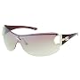 Oversized Frame Smoke / Brown lens In-Style Fashion Sunglasses - Close-out Sale !