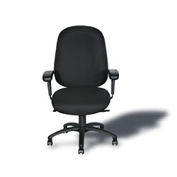 Summit - Highback Executive Ergonomic Chair (Black Fabric)