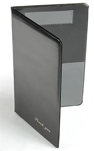 Set of 10, Guest Check Presenter with Credit Card and Receipt Pocket, 