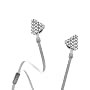 Lady Gaga Heartbeats In-Ear Headphones (Bright Chrome)