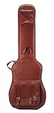 Levy's Leathers Leather Deluxe Bass Guitar Bag ,Burgundy