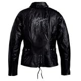 Harley-Davidson® Women's Destination Leather Jacket. Embroidered graphics front and back. 98150-10VW Large