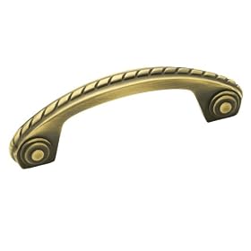 Amerock BP53470-EB Allison Scroll Pull 3-Inch Center, Elegant Brass by Amerock
