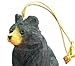 Miniature Wood-Carved Bear Cub Ornament