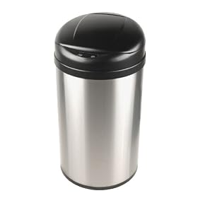 Nine Stars Infrared Touchless Stainless Steel Trash Can