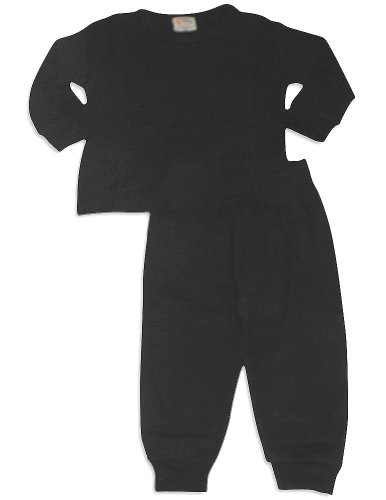 Carter's Watch the Wear - Boys Long Sleeve Thermal Set, Black (Size 7/8)