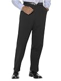 Wilke Rodriguez Black Suit Separates, Pre-cuffed Pleated Slacks