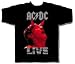 AC/DC T-Shirt - AC/DC Stiff Upper Lip Live Concert Black Tee
