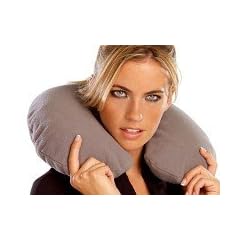 newgen medicals Aufblasbares Nackenh�rnchen mit Fleece-Bezug