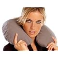 newgen medicals Aufblasbares Nackenh�rnchen mit Fleece-Bezug