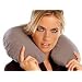 newgen medicals Aufblasbares Nackenh�rnchen mit Fleece-Bezug