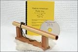Butch Hall Key of A 6 - Hole Flute with Book, Rack & CD - B001SH6EQS