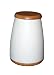 Totally Bamboo Medium Canister, Ceramic with Bamboo Accents