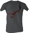 24 Twenty-Four Jack Bauer Shadow Charcoal Adult T-Shirt Tee