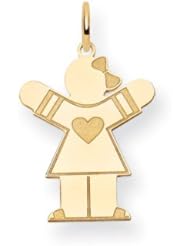 14k Kid Charm