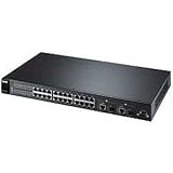 ZYXEL COMMUNICATIONS, INC, Zyxel ES-2024PWR Managed Ethernet Switch with PoE (Catalog Category: Computer Technology / Network & Communication)