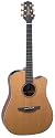 Takamine EAN10C Dreadnought Cutaway Acoustic-Electric Guitar, Satin Natural