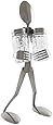 Forked Up Art S01 Spoon Salt and Pepper Stand Table Topper